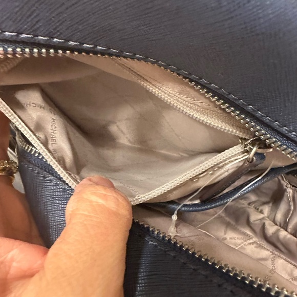 Michael Kors Studded Heart Design Backpack - Picture 3 of 5